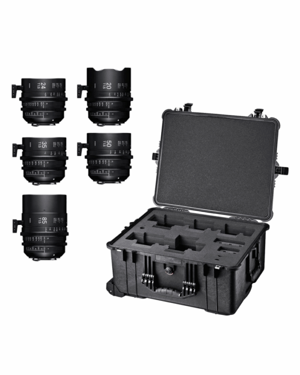 Five Prime Cine Lens Set Plus Case