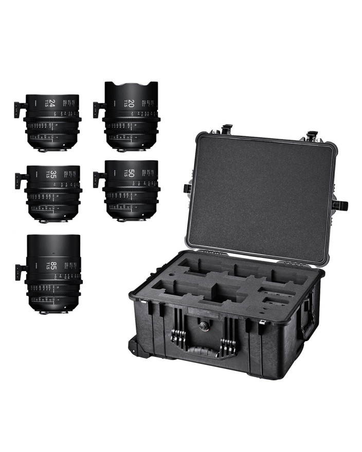 Five Prime Cine Lens Set Plus Case