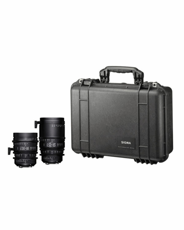 HIGH SPEED ZOOM LINE<br>18-35mm T2 + 50-100mm T2 Set with Case